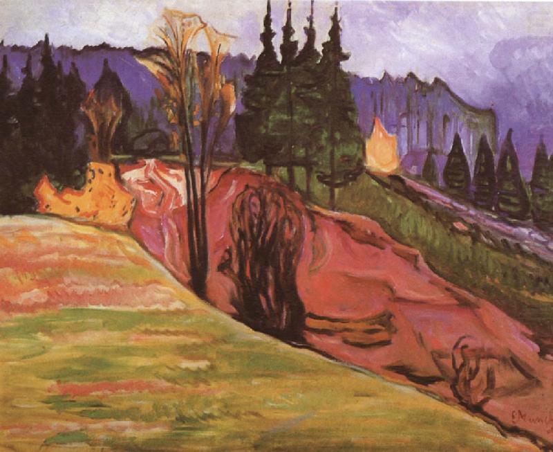 Forest, Edvard Munch